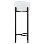 Trosa Small White And Black Floor Standing Planter - Bargainia.com - 5018705997025