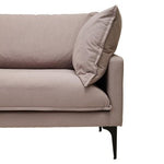 Troyes Grey Three Seat Left Chaise Sofa - Bargainia.com - 