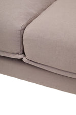 Troyes Grey Three Seat Right Chaise Sofa - Bargainia.com - 