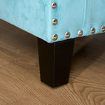 Tub Arm Chair - Stilo Velvet Blue - Bargainia.com - 
