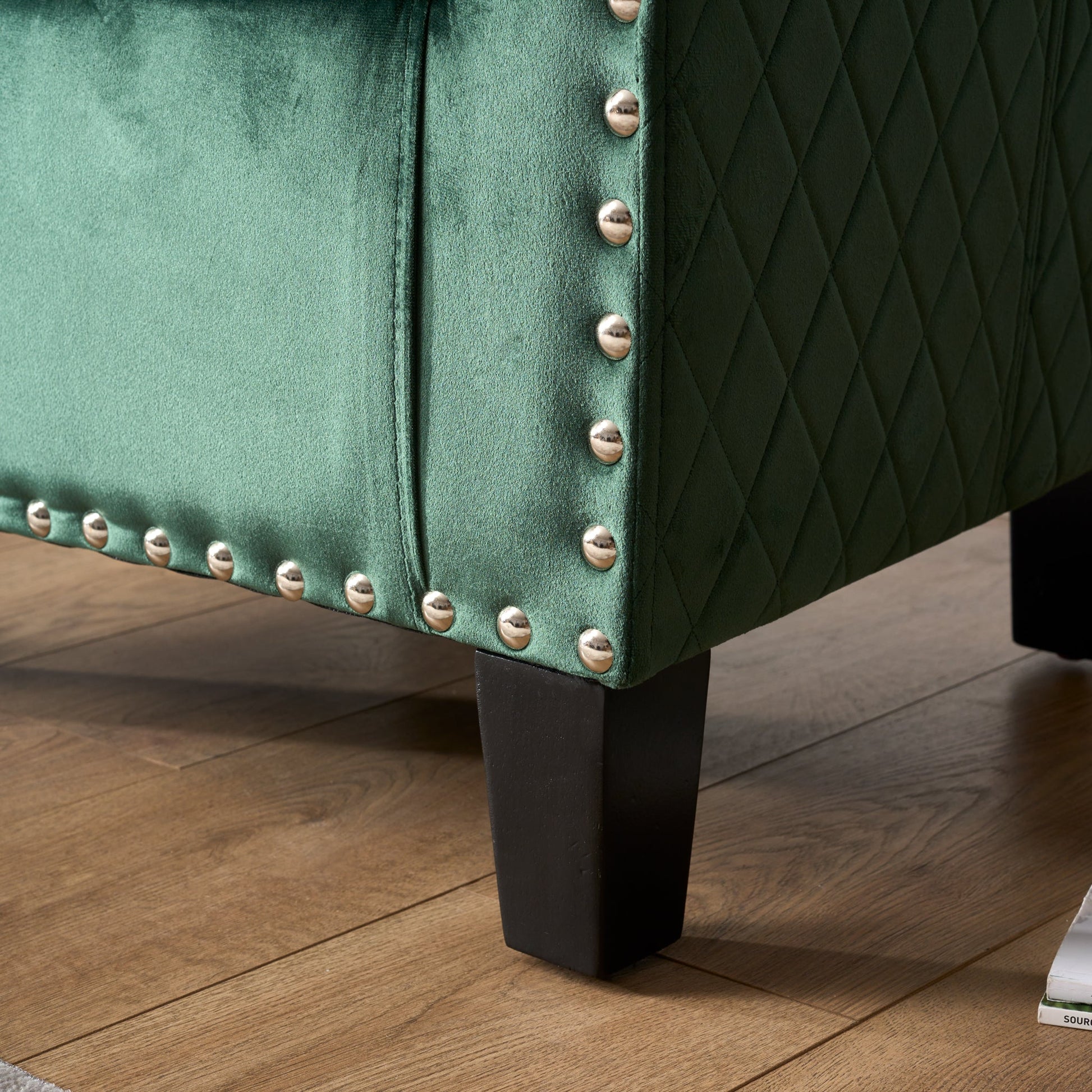 Tub Arm Chair - Stilo Velvet Green Bargainia