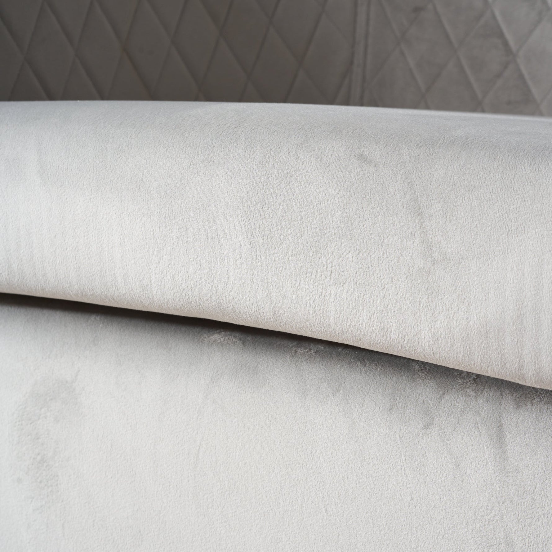 Tub Arm Chair - Stilo Velvet Grey - Bargainia.com - 