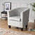 Tub Arm Chair - Stilo Velvet Grey - Bargainia.com - 