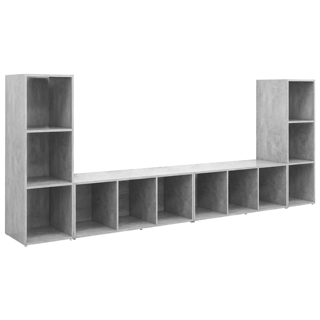 | TV Cabinet | 4 pcs 37 x 35 x 107.5 cm - Bargainia.com - 8720286593400 - 3080037
