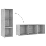 | TV Cabinet | 4 pcs 37 x 35 x 107.5 cm - Bargainia.com - 