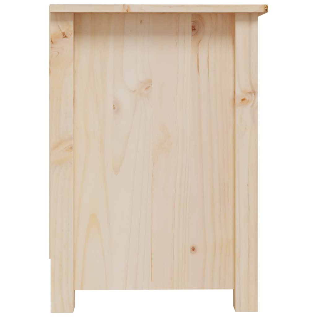 TV Cabinet 70x36.5x52 cm Solid Wood Pine - Bargainia.com - 