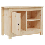 TV Cabinet 70x36.5x52 cm Solid Wood Pine - Bargainia.com - 