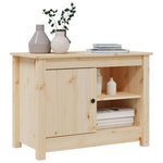 TV Cabinet 70x36.5x52 cm Solid Wood Pine - Bargainia.com - 
