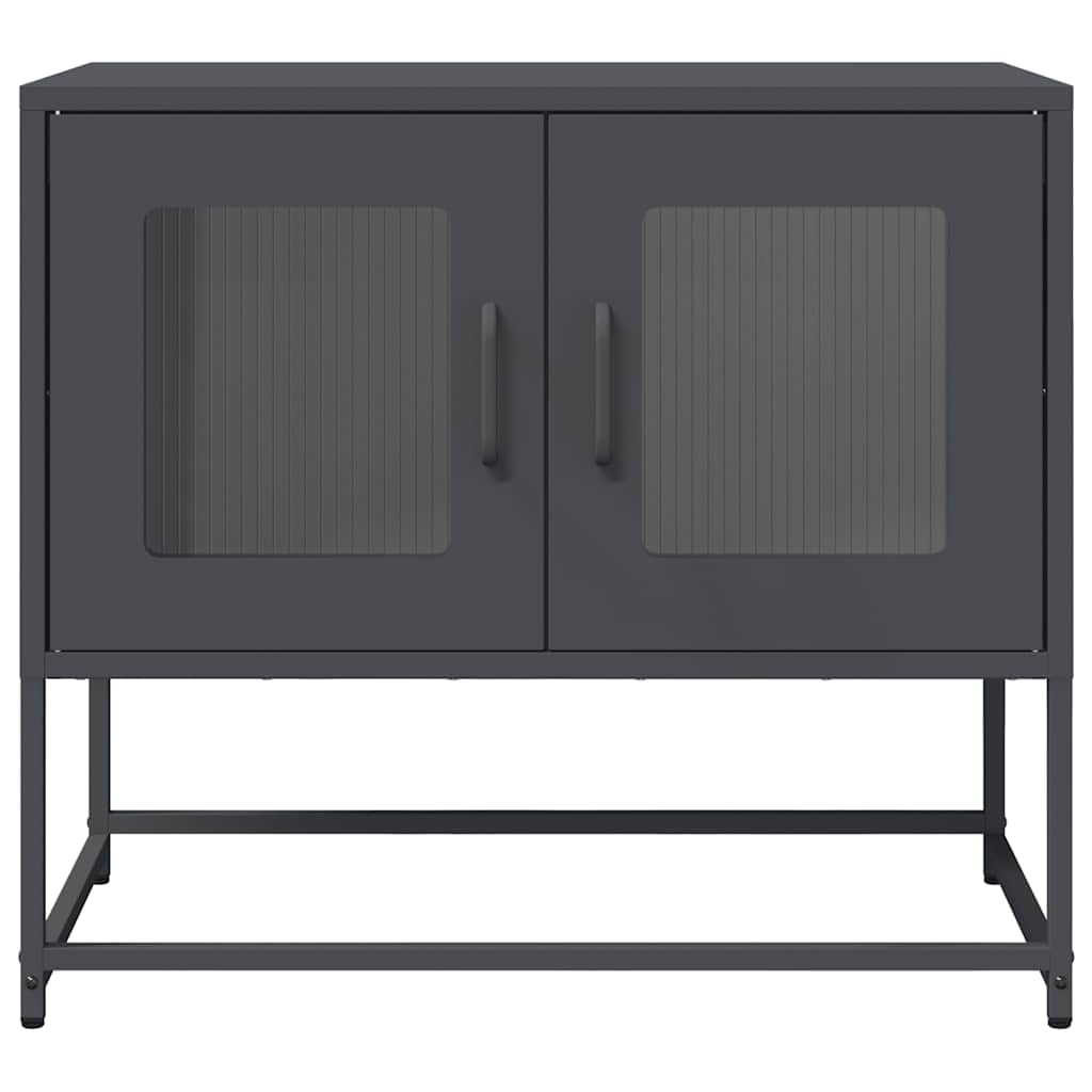 TV Cabinet Anthracite 68x39x60.5 cm Cold - rolled Steel - Bargainia.com - 