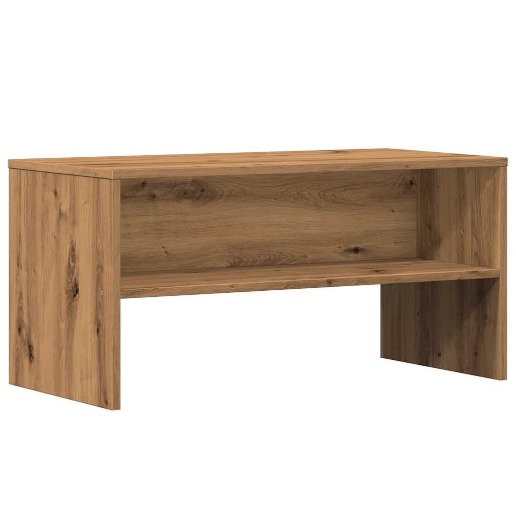 TV Cabinet Artisan Oak 80x40x40 cm Engineered Wood - Bargainia.com - 