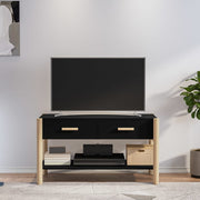 TV Cabinet Black 82x38x45 cm Engineered Wood - Bargainia.com - 