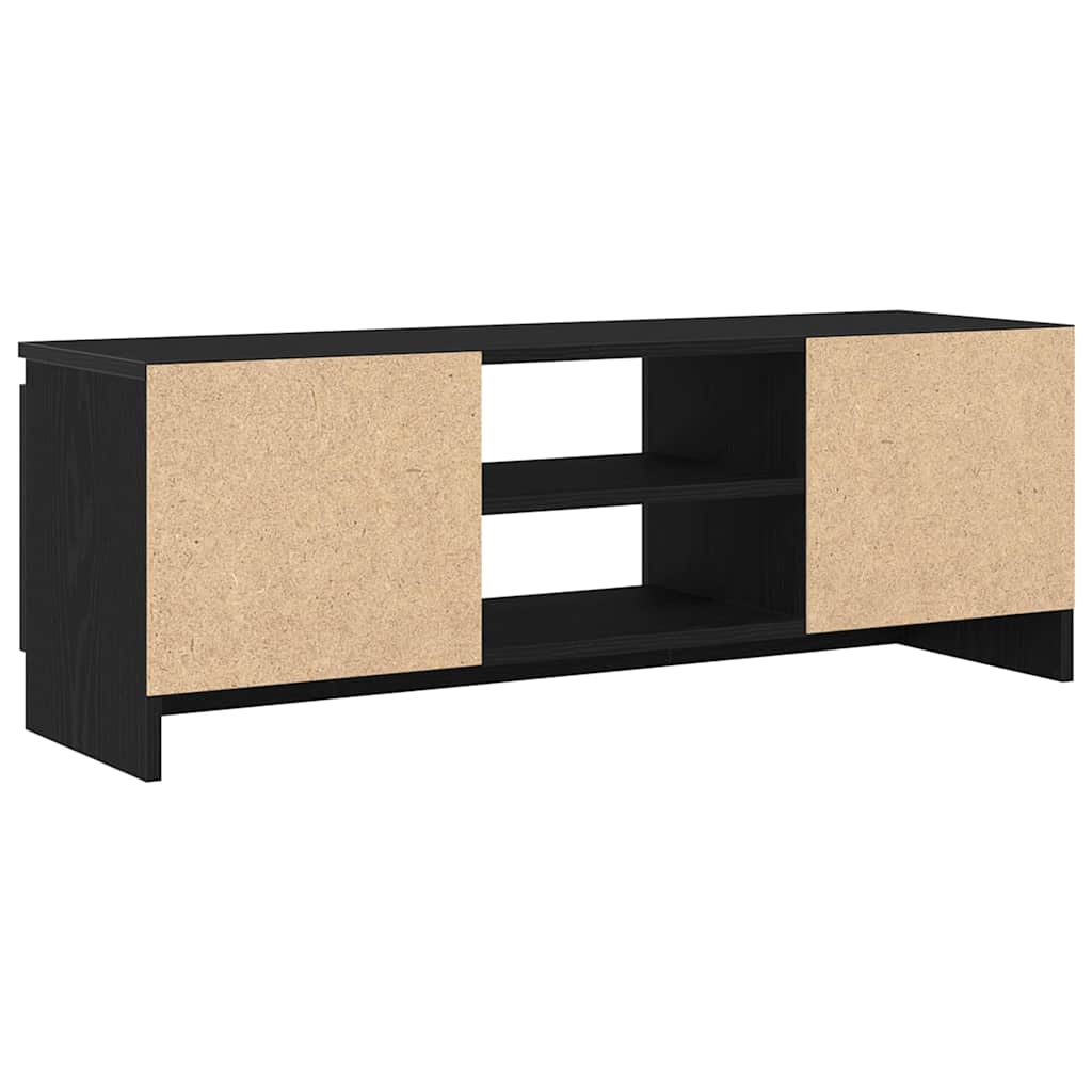 TV Cabinet Black Oak 102x30x36 cm Engineered Wood - Bargainia.com - 8721158768421 - 862433
