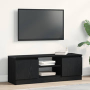 TV Cabinet Black Oak 102x30x36 cm Engineered Wood - Bargainia.com - 8721158768421 - 862433