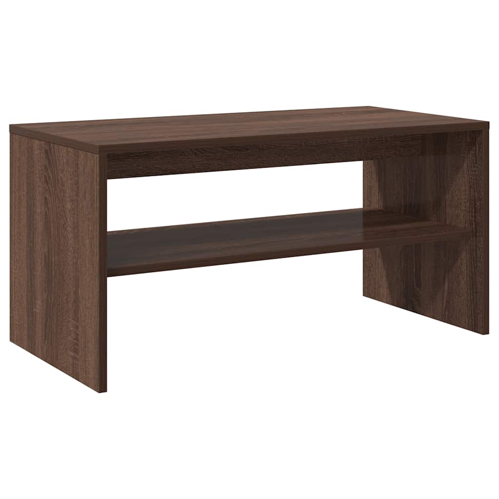 TV Cabinet Brown Oak 80x40x40 cm Engineered Wood - Bargainia.com - 8721158785312 - 859115