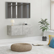 TV Cabinet Concrete Grey 80x30x30 cm Engineered Wood - Bargainia.com - 8719883914572 - 801476