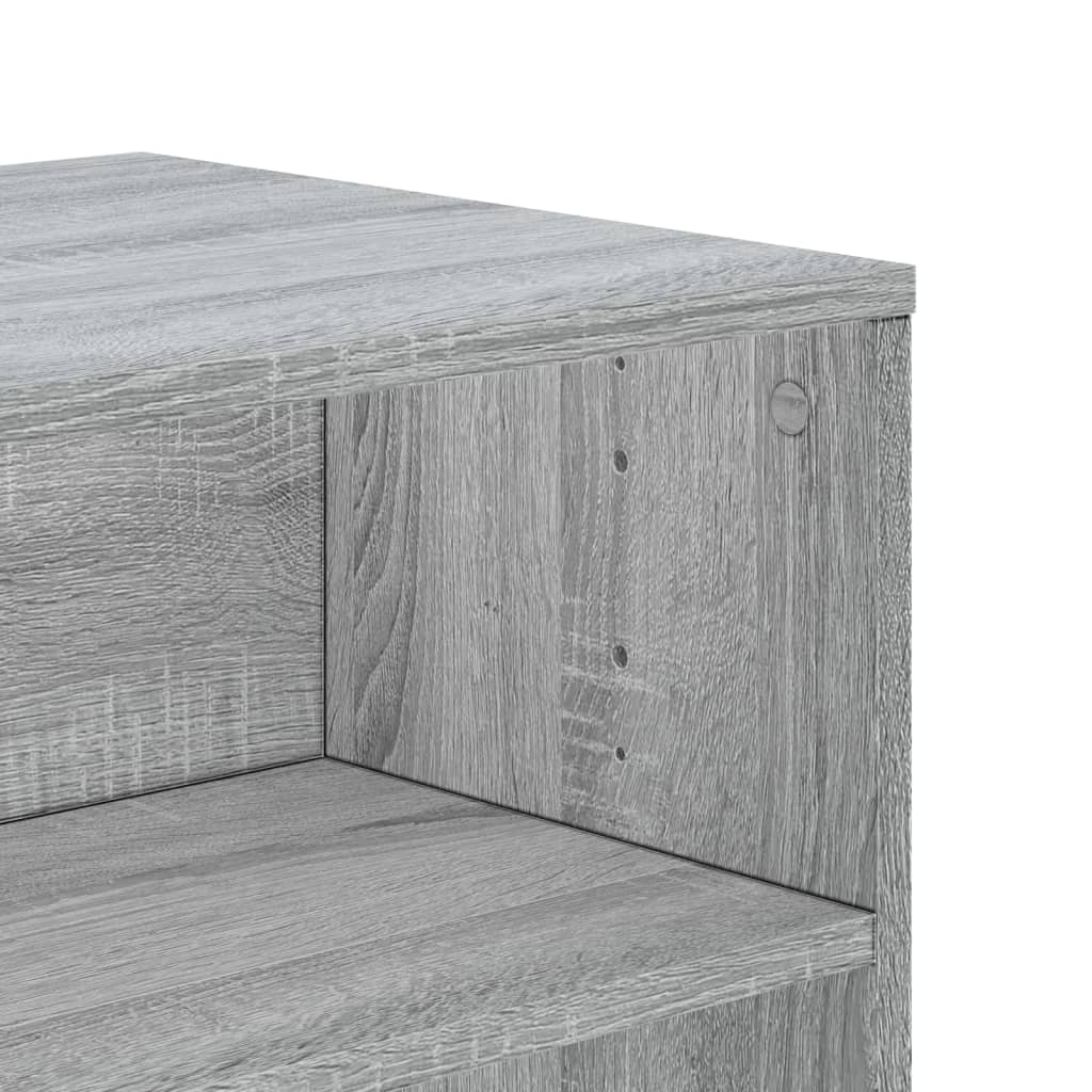 TV Cabinet Grey Sonoma 120x40x40 cm Engineered Wood - Bargainia.com - 8720845453534 - 835565