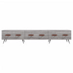 TV Cabinet Grey Sonoma 150x36x30 cm Engineered Wood - Bargainia.com - 