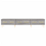 TV Cabinet Grey Sonoma 150x36x30 cm Engineered Wood - Bargainia.com - 