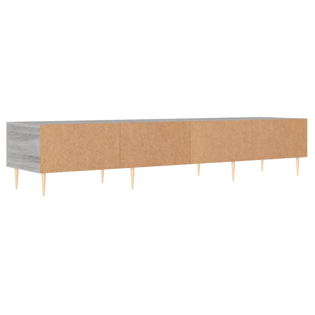 TV Cabinet Grey Sonoma 150x36x30 cm Engineered Wood - Bargainia.com - 