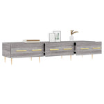 TV Cabinet Grey Sonoma 150x36x30 cm Engineered Wood - Bargainia.com - 