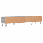TV Cabinet Grey Sonoma 150x36x30 cm Engineered Wood - Bargainia.com - 