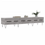 TV Cabinet Grey Sonoma 150x36x30 cm Engineered Wood - Bargainia.com - 