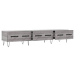 TV Cabinet Grey Sonoma 150x36x30 cm Engineered Wood - Bargainia.com - 