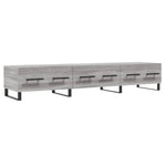 TV Cabinet Grey Sonoma 150x36x30 cm Engineered Wood - Bargainia.com - 