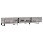 TV Cabinet Grey Sonoma 150x36x30 cm Engineered Wood - Bargainia.com - 