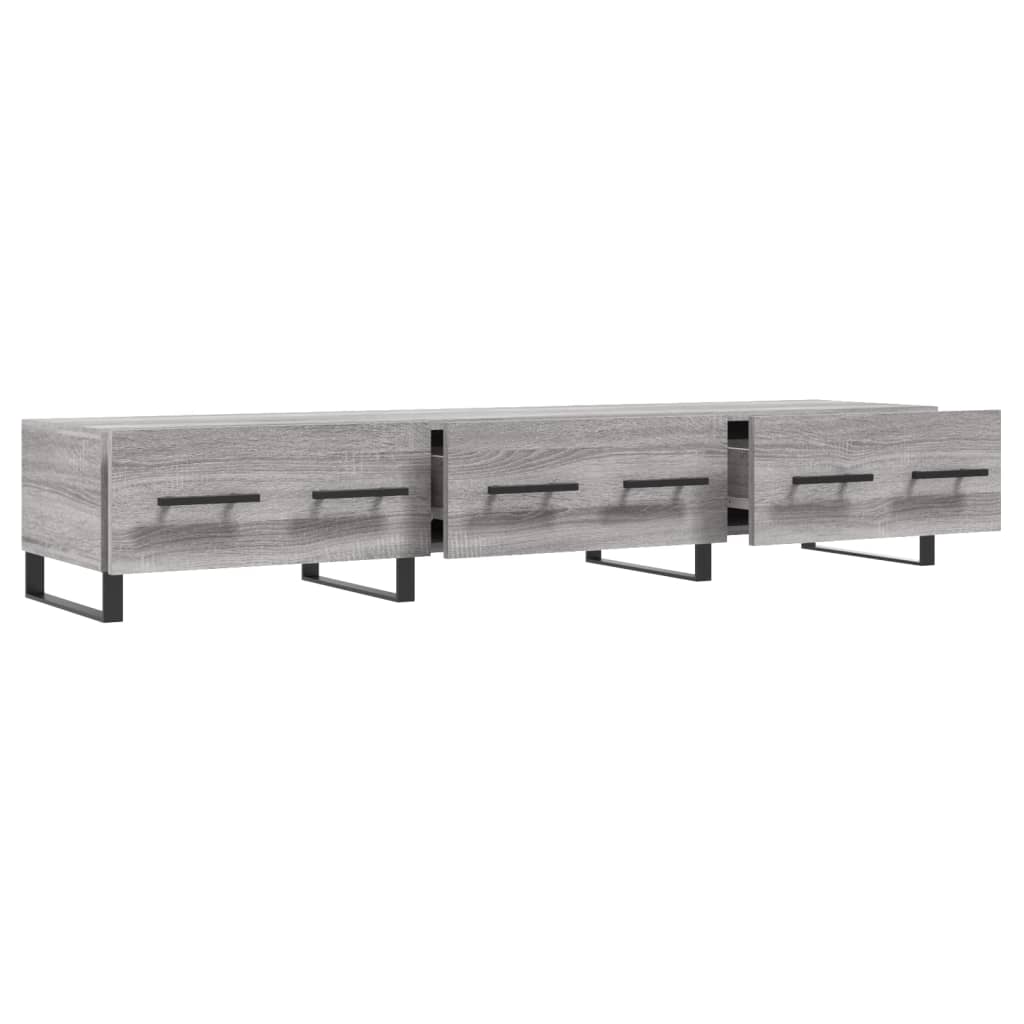 TV Cabinet Grey Sonoma 150x36x30 cm Engineered Wood - Bargainia.com - 