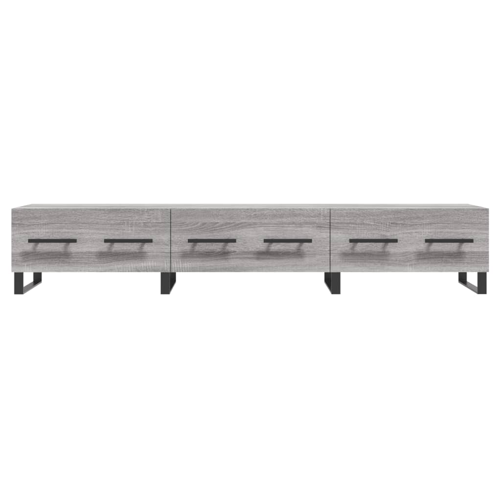 TV Cabinet Grey Sonoma 150x36x30 cm Engineered Wood - Bargainia.com - 