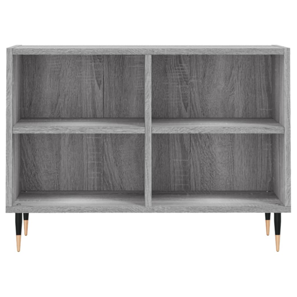 TV Cabinet Grey Sonoma 69.5x30x50 cm Engineered Wood - Bargainia.com - 