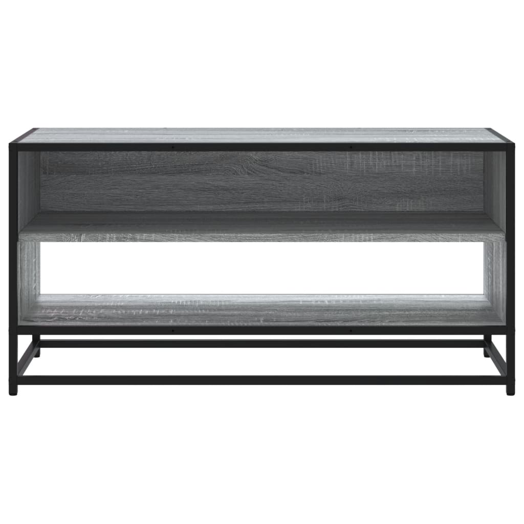 TV Cabinet Grey Sonoma 91x40x46 cm Engineered Wood and Metal - Bargainia.com - 8721102839467 - 848887