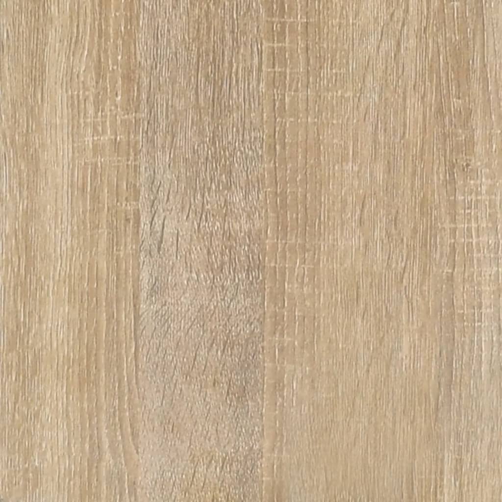TV Cabinet Sonoma Oak 100x31.5x35 cm Engineered Wood - Bargainia.com - 8720845668242
