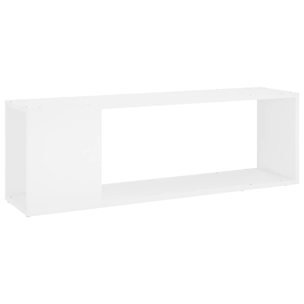 TV Cabinet White 100x24x32 cm Engineered Wood - Bargainia.com - 8720286651179 - 809161