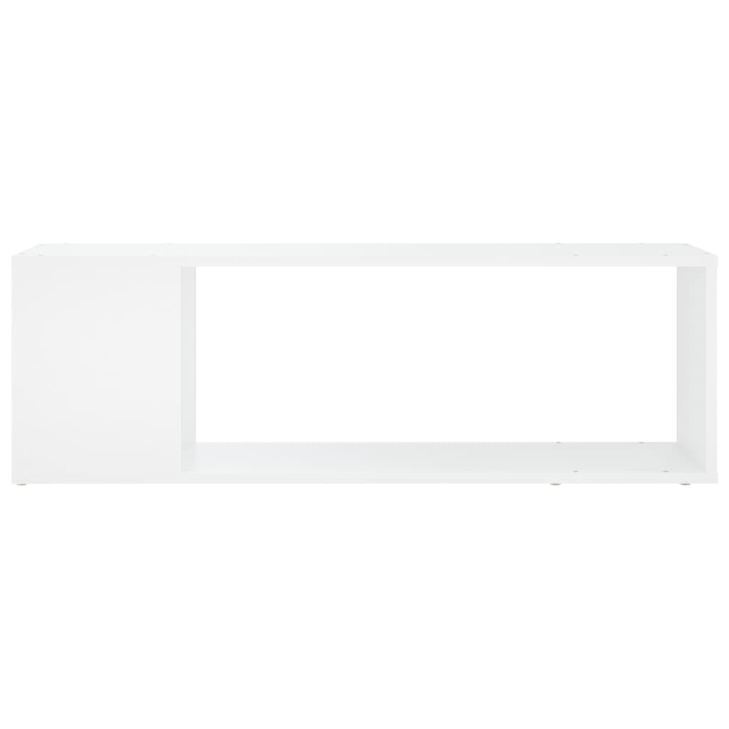TV Cabinet White 100x24x32 cm Engineered Wood - Bargainia.com - 8720286651179 - 809161