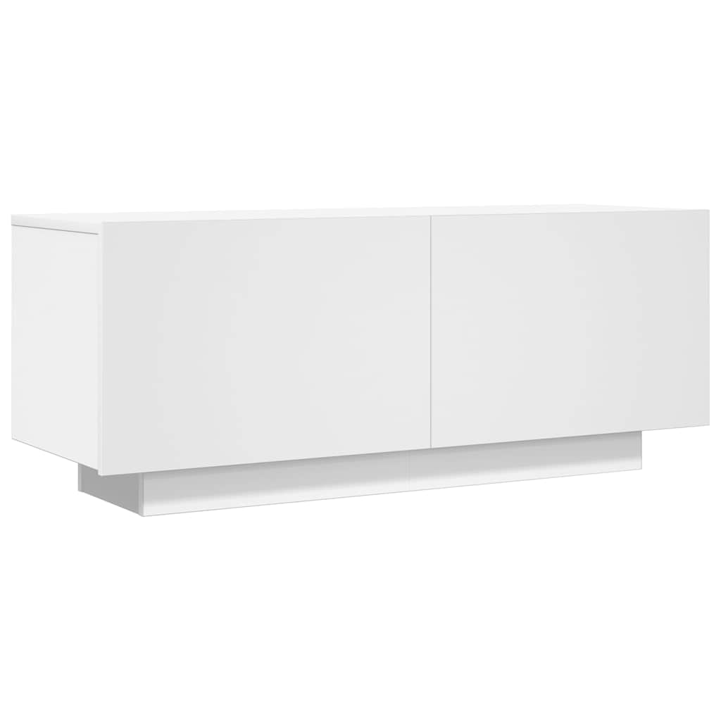 TV Cabinet White 100x35x40 cm Engineered Wood - Bargainia.com - 8720286218464 - 804436