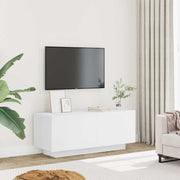 TV Cabinet White 100x35x40 cm Engineered Wood - Bargainia.com - 8720286218464 - 804436