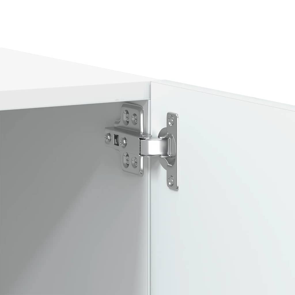 TV Cabinet White 100x35x40 cm Engineered Wood - Bargainia.com - 8720286218464 - 804436