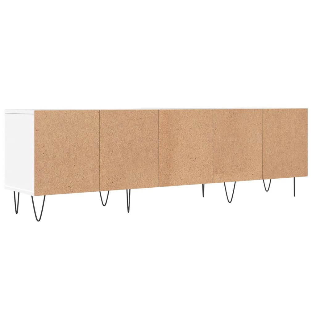 TV Cabinet White 150x30x44.5 cm Engineered Wood - Bargainia.com - 8720845875039 - 831276