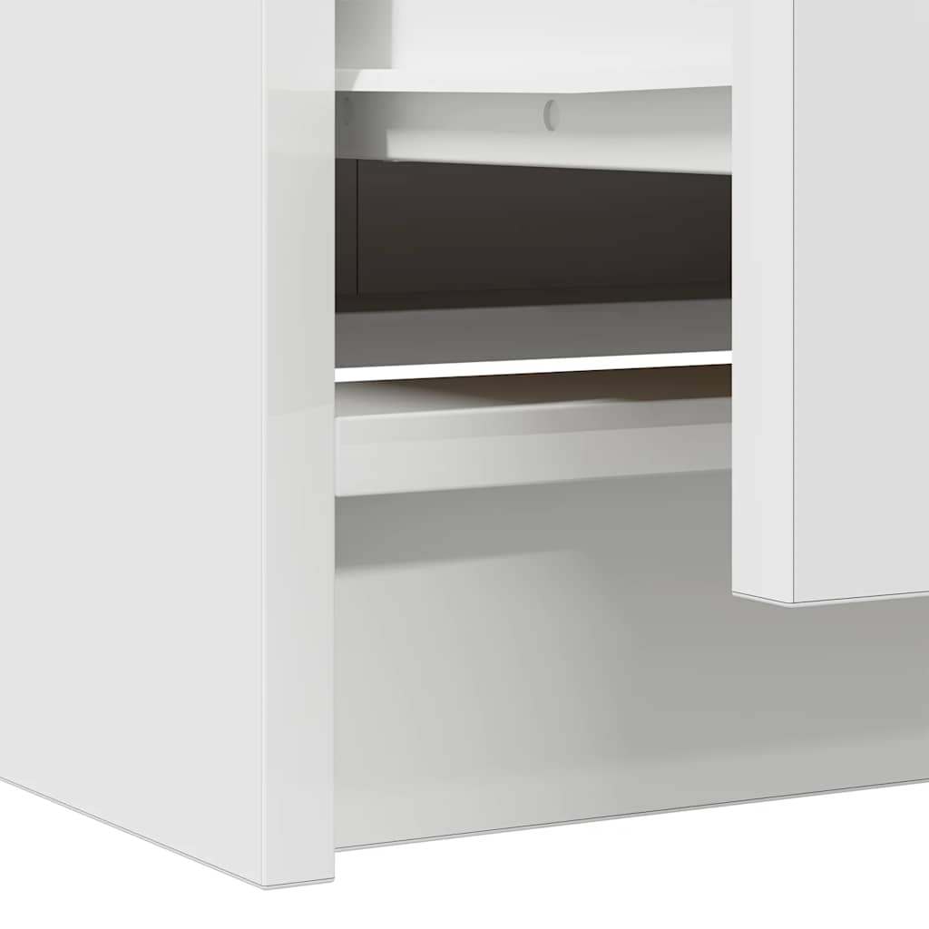 TV Cabinet White 40x35x54 cm Engineered Wood - Bargainia.com - 