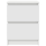 TV Cabinet White 40x35x54 cm Engineered Wood - Bargainia.com - 