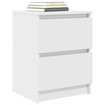 TV Cabinet White 40x35x54 cm Engineered Wood - Bargainia.com - 