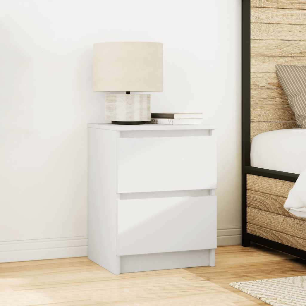 TV Cabinet White 40x35x54 cm Engineered Wood - Bargainia.com - 