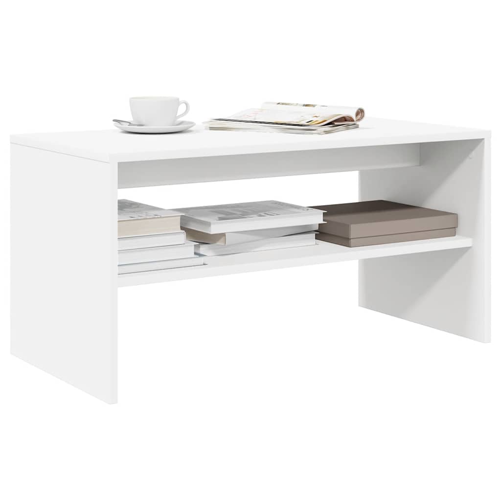 TV Cabinet White 60x40x40 cm Engineered Wood - Bargainia.com - 