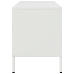 TV Cabinet White 68x39x50.5 cm Steel - Bargainia.com - 
