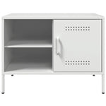 TV Cabinet White 68x39x50.5 cm Steel - Bargainia.com - 