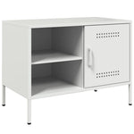 TV Cabinet White 68x39x50.5 cm Steel - Bargainia.com - 