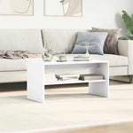TV Cabinet White 80x40x40 cm Engineered Wood - Bargainia.com - 