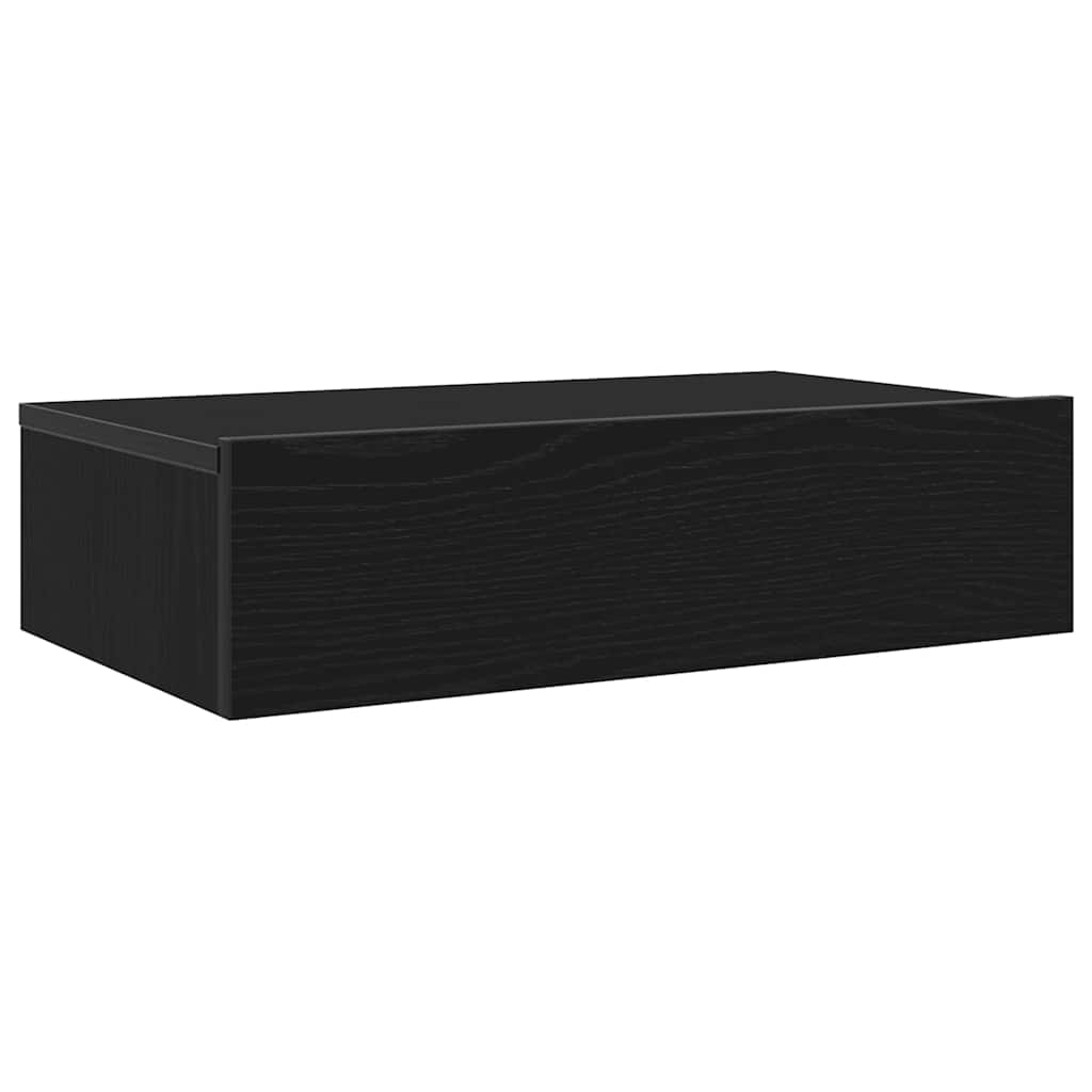 TV Cabinet with LED Lights Black Oak 60x35x15.5 cm - Bargainia.com - 8721158724380 - 862032